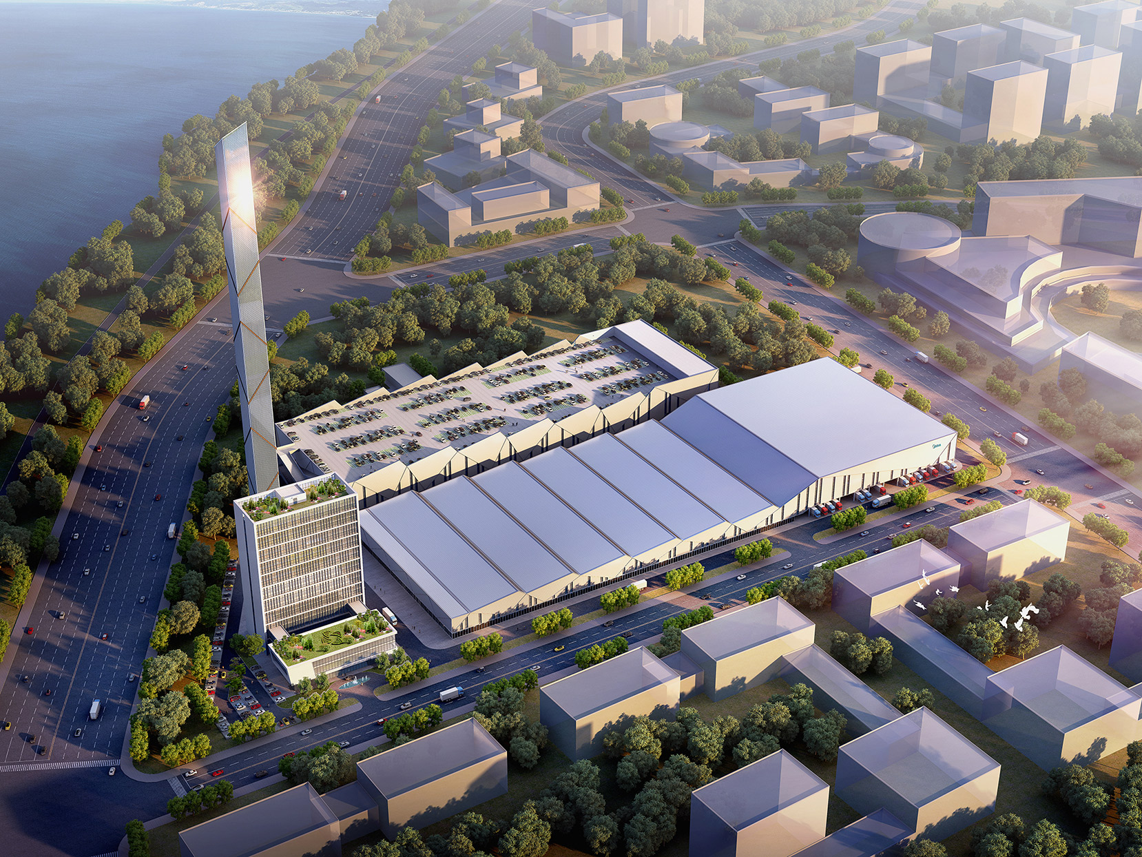 電梯廠廠房設計案例1